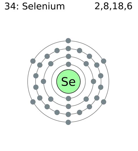 selenium valence electrons